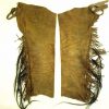 Leather Fringe Chaps For Powwow Men CP01