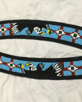 Handmade Eagle Design Beadwork 2 Stripes BW153