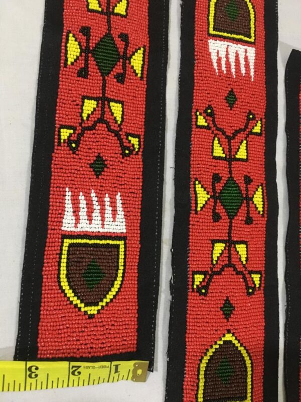 Native American Beadwork for Powwow 2 Stripes BWD205