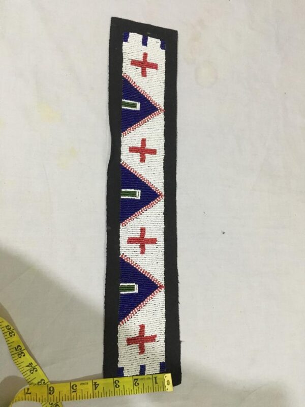Native American Beadwork for Powwow 2 Stripes BWD157s