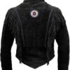 23m Western Leather Fringe Jacket for Men FJS23