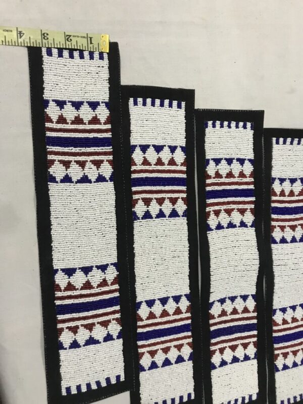 Native American Beadwork for Powwow 2 Stripes BWD240