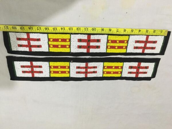 43 Native American Beadwork for Powwow 2 Stripes BW143