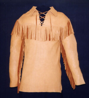 Mountain Man Buckskin Leather Shirt