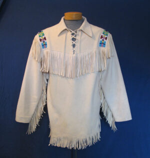 Mountain Man Buckskin Leather Shirt