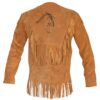 Mountain Man Buckskin Leather Shirt