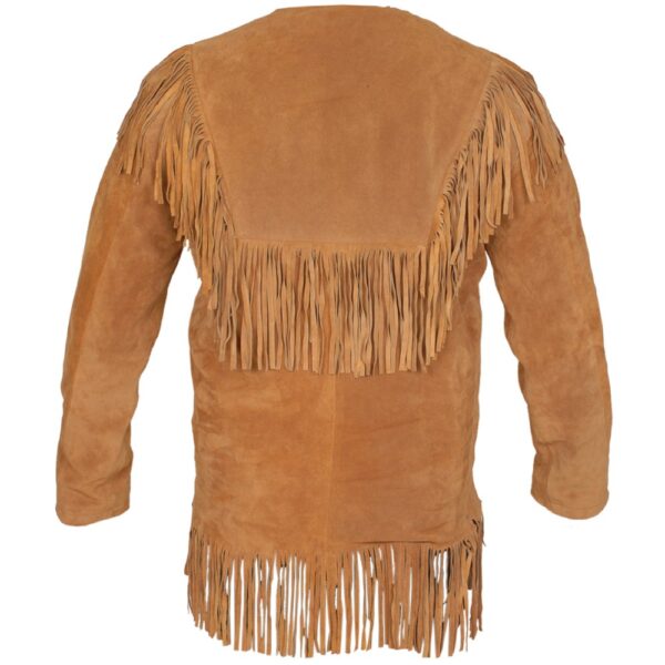 Mountain Man Buckskin Leather Shirt MM493