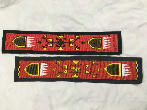 Native American Beadwork for Powwow 2 Stripes BWD205