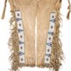 Handmade Beaded Chaps for Powwow Leggings NCP108