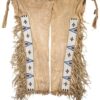 Handmade Beaded Chaps for Powwow Leggings NCP108