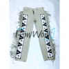 Leather Fringe Beaded Pants for Powwow NVP55
