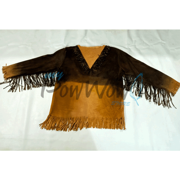 Mountain Man Buckskin Leather Shirt