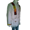 Western Leather Fringe Jacket for Men FLJ1170