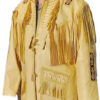 Western Leather Fringe Jacket for Men63 Western Leather Fringe Jacket for Men