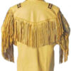 63B Western Leather Fringe Jacket for Men FJ1063