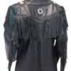 67C Western Leather Fringe Jacket for Men FJ1067