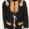 Western Leather Fringe Jacket for Men82 Western Leather Fringe Jacket for Men
