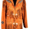 Western Leather Fringe Jacket for Men83 Western Leather Fringe Jacket for Men