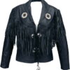 Western Leather Fringe Jacket for Men93 Western Leather Fringe Jacket for Men