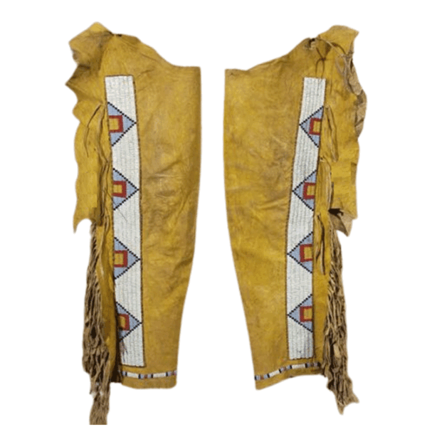 Handmade Beaded Chaps