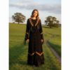 black-suede-dress-for-woman Foot long