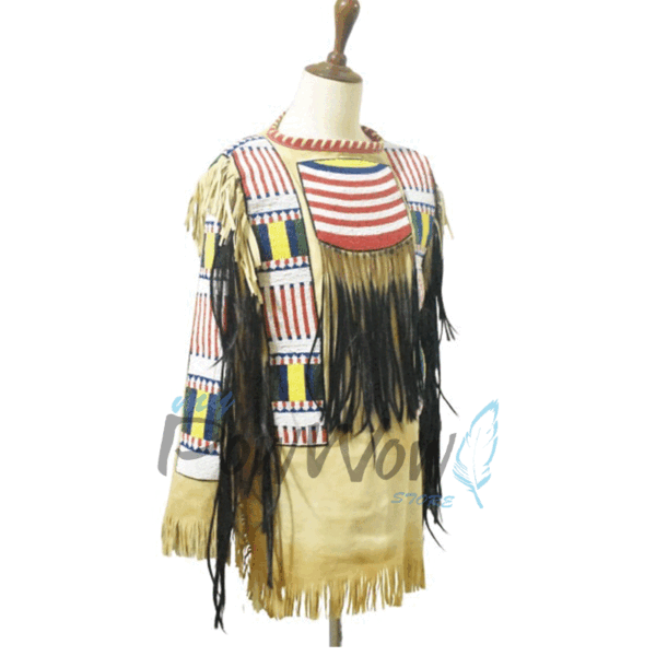 Powwow Regalia Beaded War Shirt