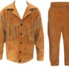 Leather Fringe Outfit For Men