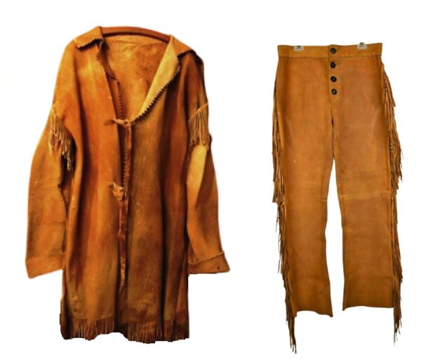 Leather Fringe Outfit For Men