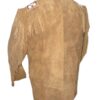 Western Leather Fringe Outfit For Men WSP40