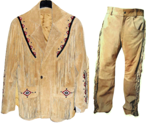 Leather Fringe Outfit For Men5SP1 Leather Fringe Outfit For Men