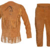 Leather Fringe Outfit For Men