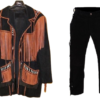 Leather Fringe Outfit For Men