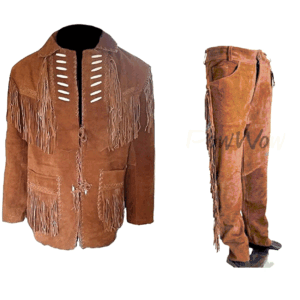 Leather Fringe Outfit For Men SP17 Leather Fringe Outfit For Men