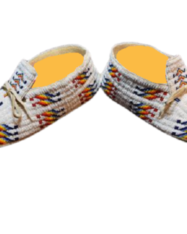 Native American Beaded Moccasins for Powwow HMC601