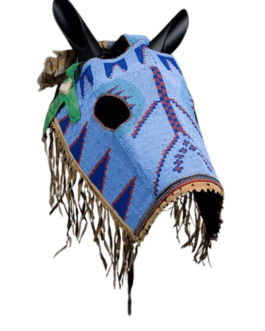 Horse Mask Beaded Native American Horse Regalia HMK05