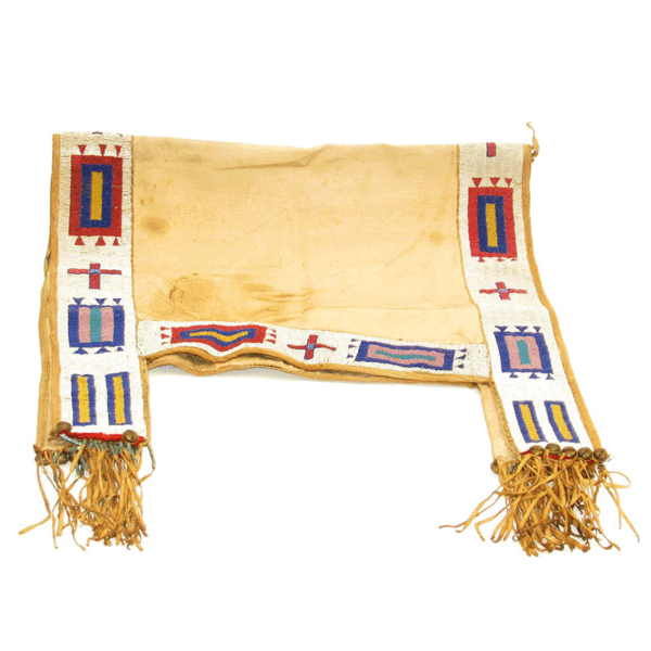 Native American Beaded Horse Saddle Blanket Powwow