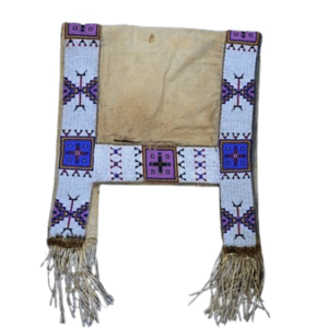 Native American Beaded Horse Saddle Blanket Powwow