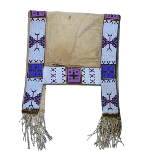 Native American Beaded Horse Saddle Blanket Powwow
