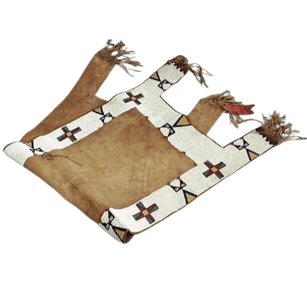 Native American Beaded Horse Saddle Blanket Powwow