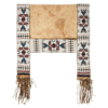 HORSE-SADDLE-NATIVE AMERICAN 18 Native American Beaded Horse Saddle Blanket Powwow