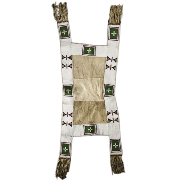 HORSE-SADDLE-NATIVE AMERICAN 9 Native American Beaded Horse Saddle Blanket Powwow