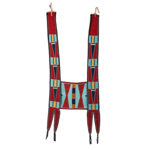 Native American Beaded Horse Martingale Collar