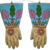 Beaded Leather Gloves