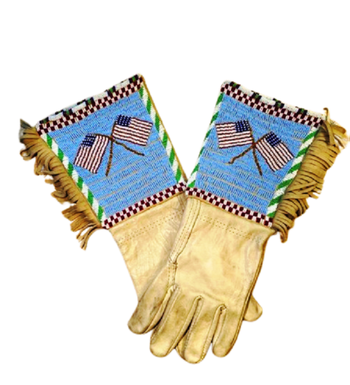 Native Beaded Gloves