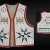 Handmade Beaded Vest Powwow Regalia