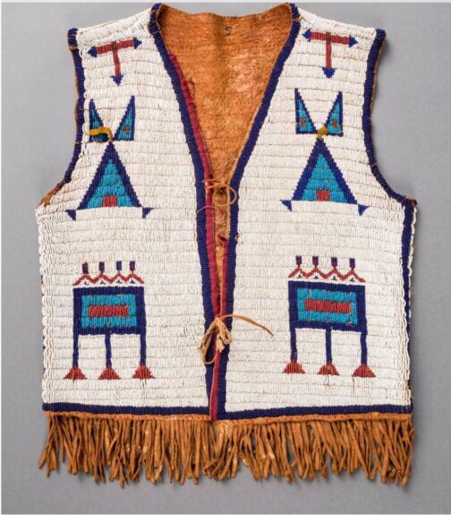 Handmade Beaded Vest