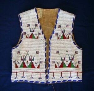 Handmade Beaded Vest