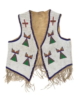 Handmade Beaded Vest Powwow Regalia NAV185