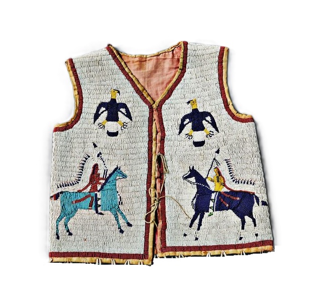 native american beaded vest