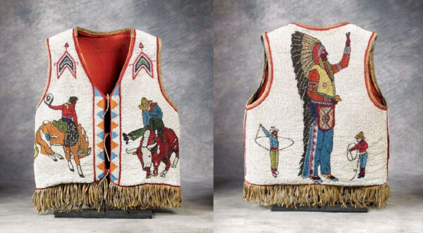 Handmade Beaded Vest